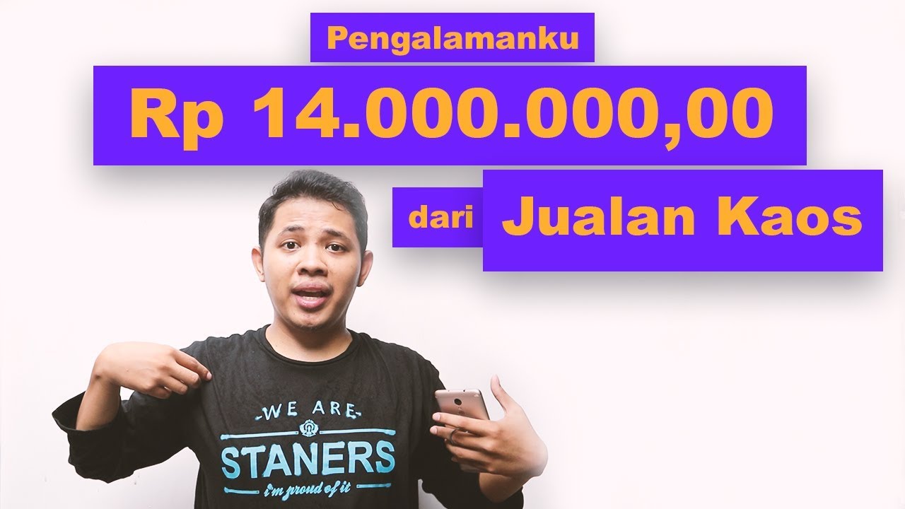 Kisah Sukses Albert Leonardo: Meraup Untung Dollar dari Bisnis Kaos Online 2017