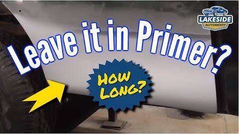 How Long Can I Leave a Car in Primer?  Primer/Filler vs. Weather⛅