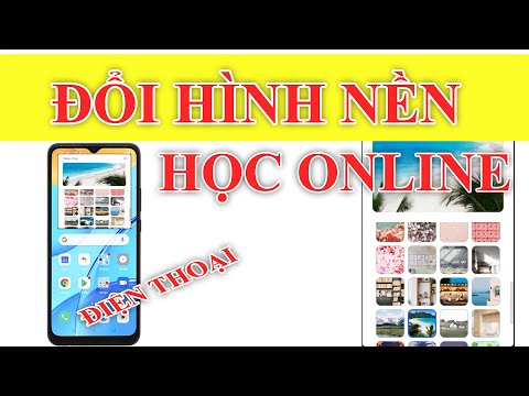 Cách đổi nền khi học online|Đổi hình nền học online trên điện thoại|đổi nền google meet  điện thoại|