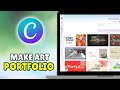 How To Make Art Portfolio In Canva (2026) – Full Guide