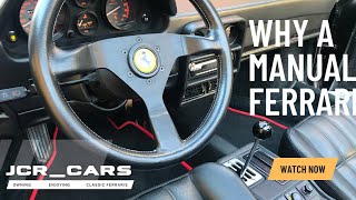 Here's Why You Should Buy A Manual Ferrari #ferrari #ferrari328 #ferrari308 #ferrariclub #308gts