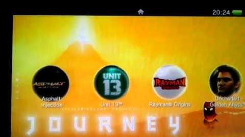 Ps Vita Custom wallpaper and layout.