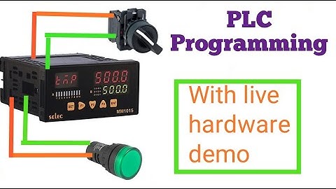selec plc programming with live demo! Chapter 6! Automation traning
