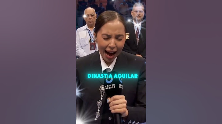 Majo Aguilar cantando Himno Nacional Mexicano en aurabia saudita #boxeo #caneloalvarez