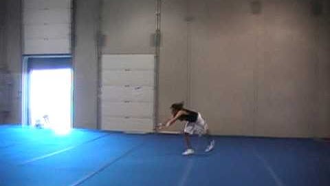 Front Handspring Front Through To Double Full