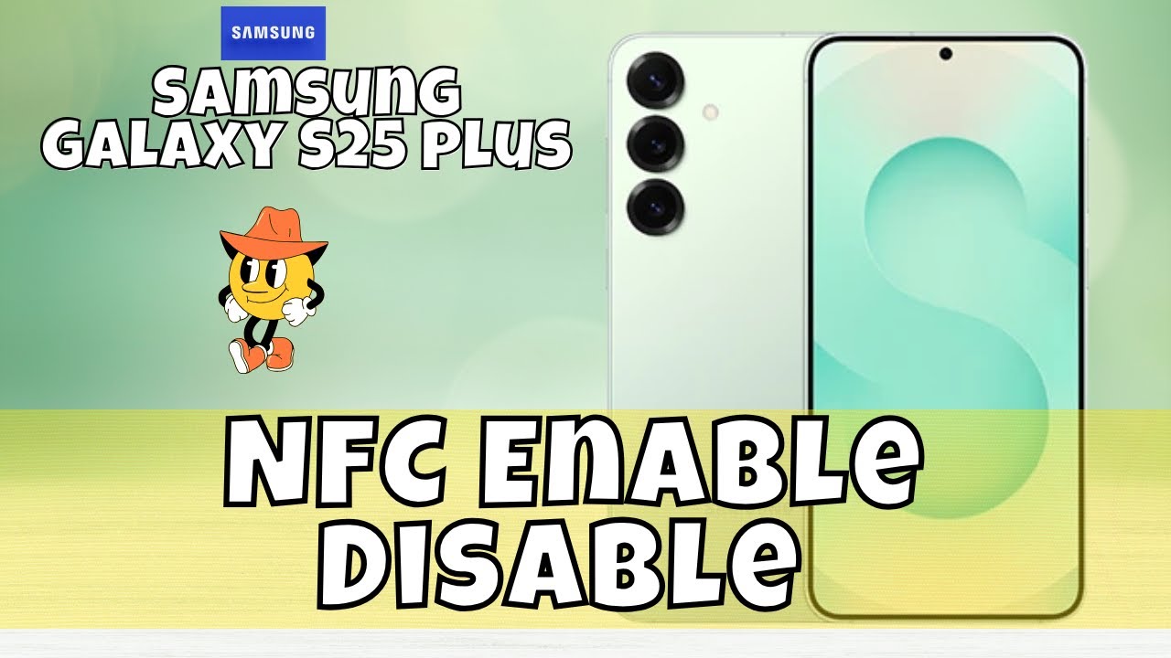 Samsung Galaxy S25 Plus NFC Enable Disable || How to set turn off or ...