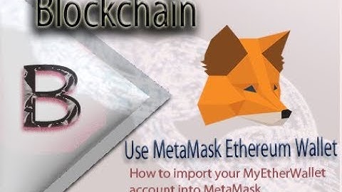 metamask tutorial|Use metamask ethereum wallet|How to import your MyEtherWallet account into Metamas