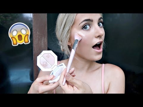 TRYING OUT FENTY BEAUTY BY RIHANNA! FIRST IMPRESSIONS!