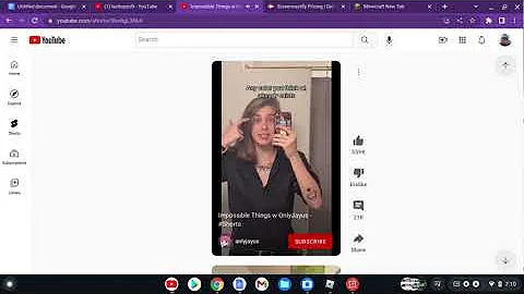 reacting to videos