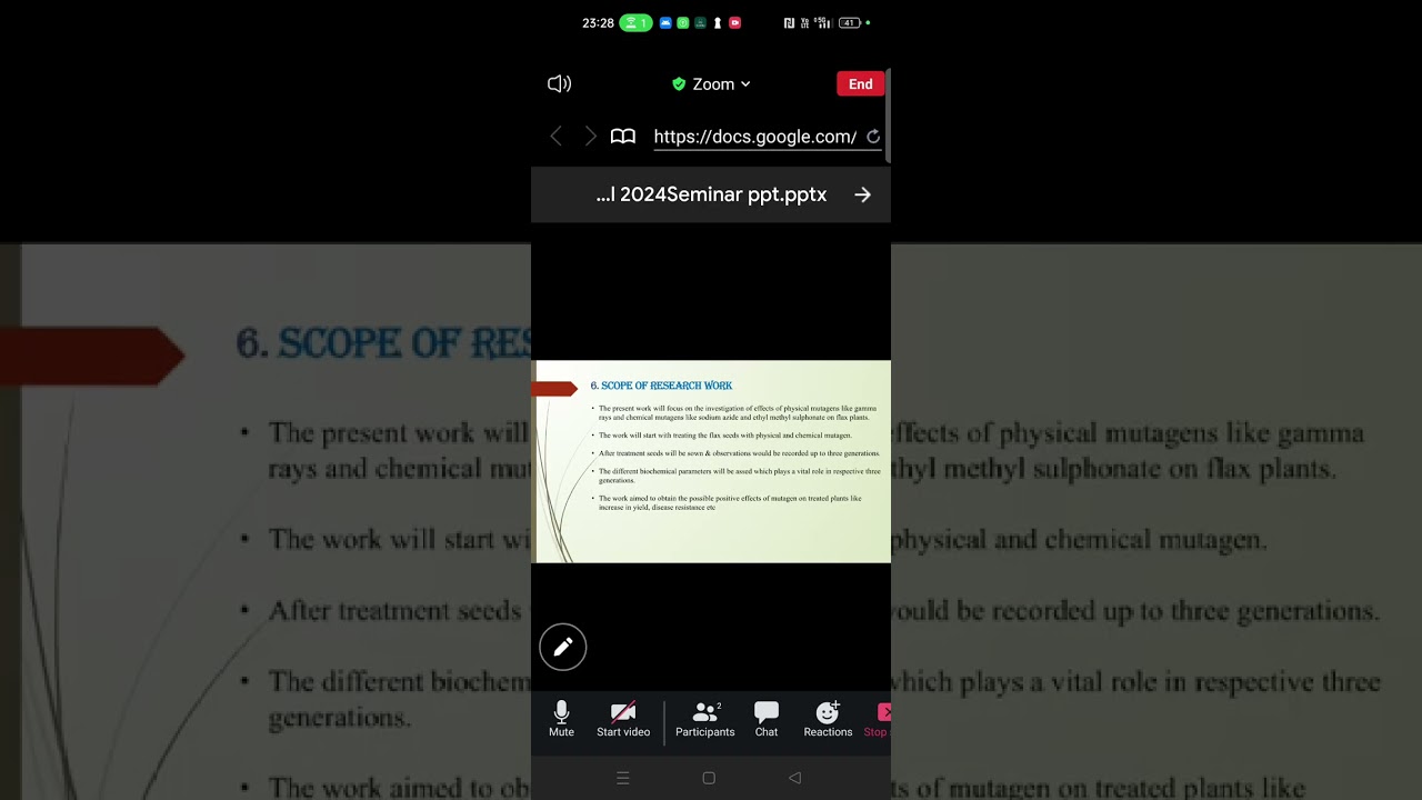 Pre phD coursework April 2024 Botany (013) Siddiqui Fatima Sarah
