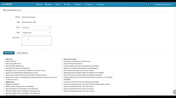 How To Create A New Pixel:Postback With Selected Offer 3