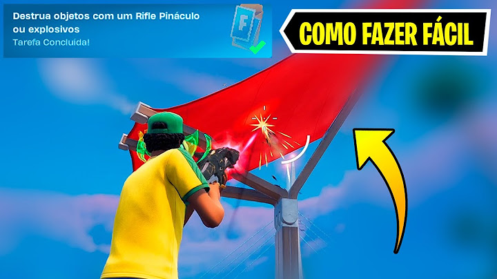 DESTRUA OBJETOS COM UM RIFLE PINÁCULO OU EXPLOSIVOS
