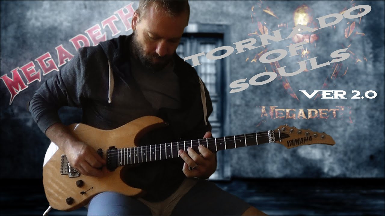 Megadeth - Tornado Of Souls Solo Cover Ver 2.0