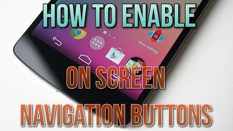 How To Get On Screen Navigation Buttons On Any Android Device [ROOT] | Redmi 2
