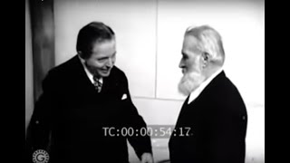 ENESCU & BRÂNCUȘI - Rare film footage, Paris, 1947