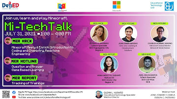 #Mi-TechTalk   Game-Based Learning    #SaturdayHabits