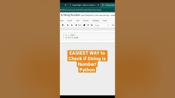 Easiest Way to Check if String is Number! Python #shorts #python #programming #coding