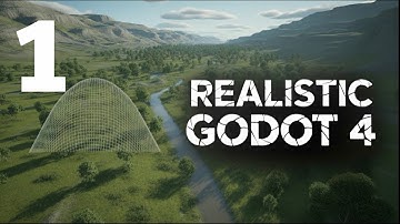 How to make the easiest terrain in godot 4