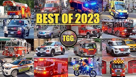 [BEST OF 2023] LIGHTS & SIRENS! | TGG Global Emergency Responses