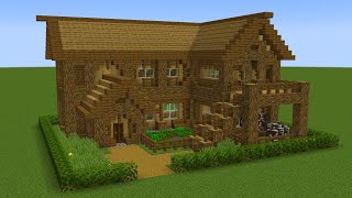 Minecraft - How to build a Easy Starter House (fast) by Shock Frost 28,013 views 5 months ago 28 minutes