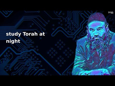study Torah at night