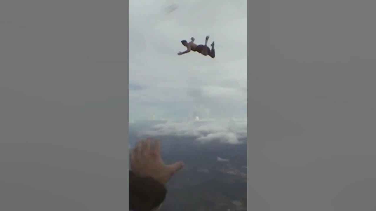 No Parachute Skydive - iconic Travis Pastrana. #nitrocircus #epic #skydiving #basejump #extreme