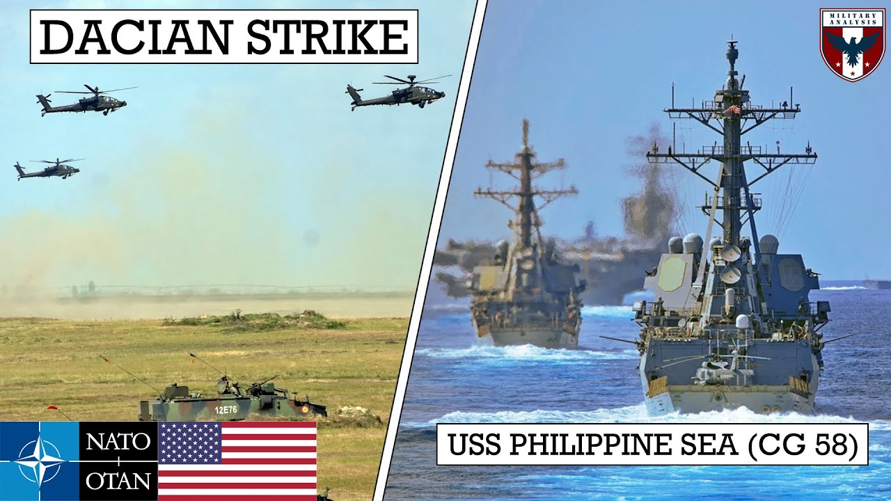 NATO | NATO Combat Force Training in Romania & USS Philippine Sea Depart for Operations