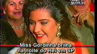 miss gordinha brilha no show de roberto carlos