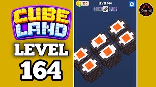 Cube Land Puzzle Level 164 Walkthrough Solution