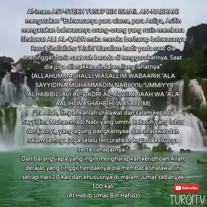 SHALAWAT ALI AL-QADR #Part1