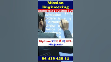 Benefits Of Diploma / Polytechnic | LEET Preparation 2025 | Rajan Sir | #ipuleet | #lateralentry