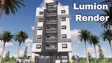 Lumion Render exterior elevation │ #lumion tutorial for exterior elevation rendering