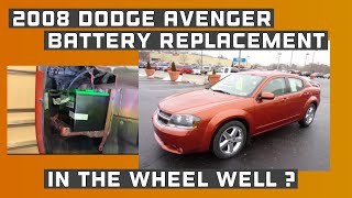 How to replace 2008 Dodge Avenger Battery