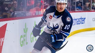 Jets prospect Kevin He media after becoming first China-born player in AHL history