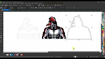 CorelDRAW Professional Techniques for Tracing Sketch - Mascot l Esports Logo with Ahsan Sabri