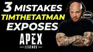 Why TimTheTatMan Really QUIT Apex Legends | 3 HUGE Mistakes to Avoid!