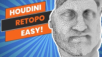 Houdini MAGIC: Insane Poly Reduction Techniques! (Mind-blowing Results)
