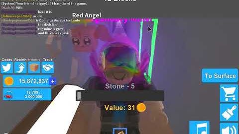 [🍔🍞 FOOD] Mining Simulator (How to get to different mines without needing blocks.)!!