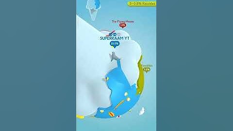 I died 49 times on this map in Paper.io 3D