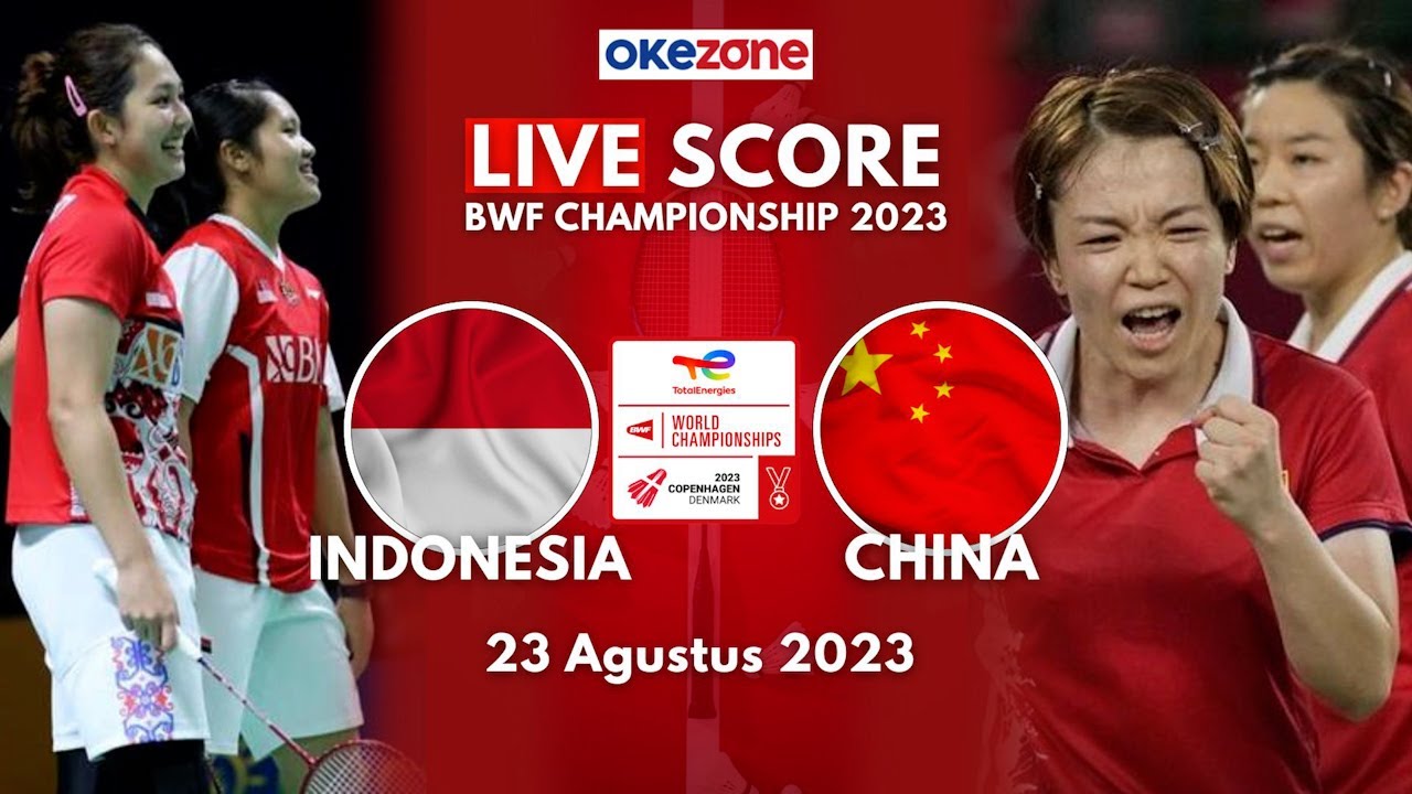 Live Score BWF World Championship 2023 - Lanny/Ribka vs Chen/Jia