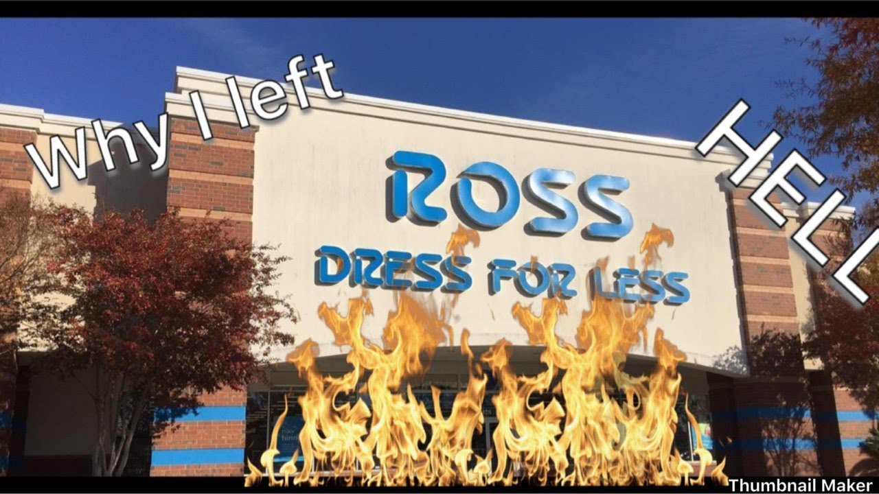 why I left Ross dress for less - YouTube
