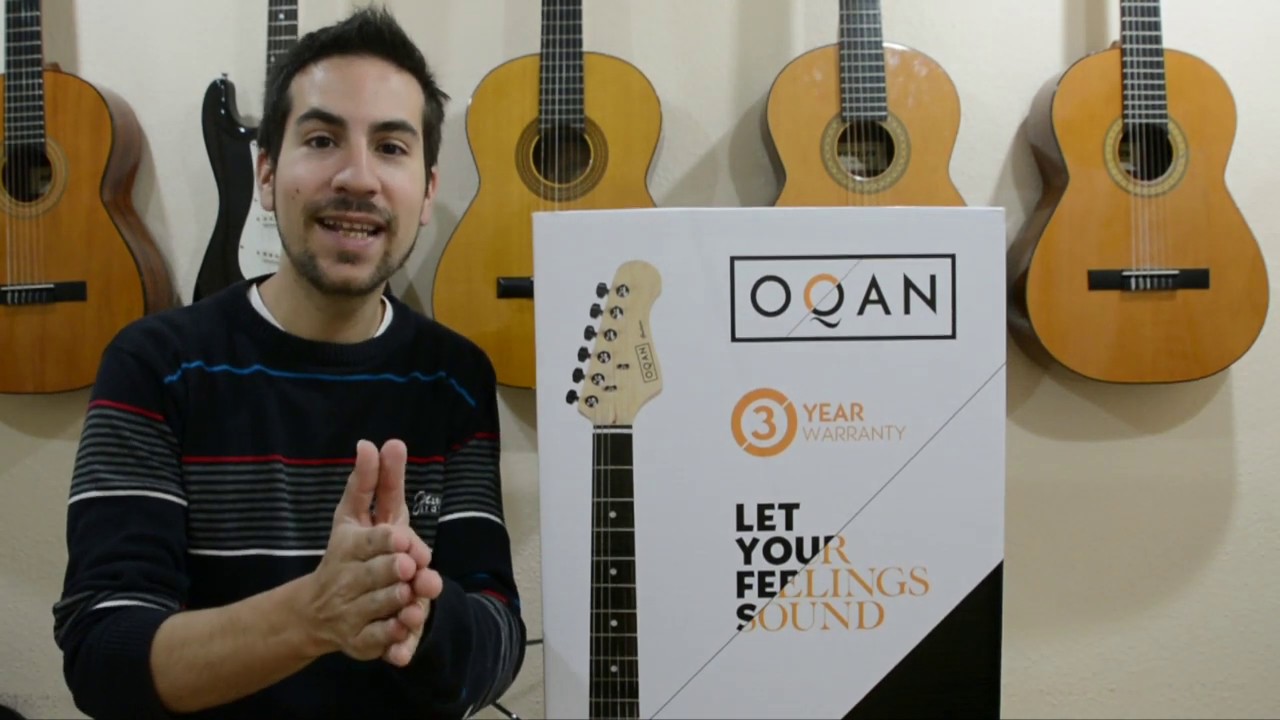 Pack GUITARRA ELÉCTRICA Oqan para PRINCIPIANTES - YouTube