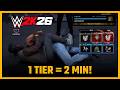 [DESATUALIZADO] 1 TIER (800 RXP) = 2 MINUTOS (RINDSIDE PASS FARM - WWE 2K26)