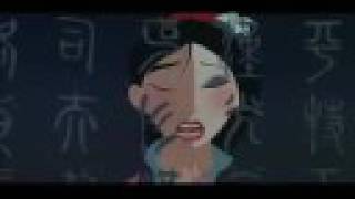 Video thumbnail of "Mulan - When will my reflection show who I am inside?"
