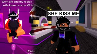 ROBLOX TIKTOK ODERS KISS IN VR