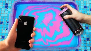 HYDRO Dipping iPhone X !! 🎨