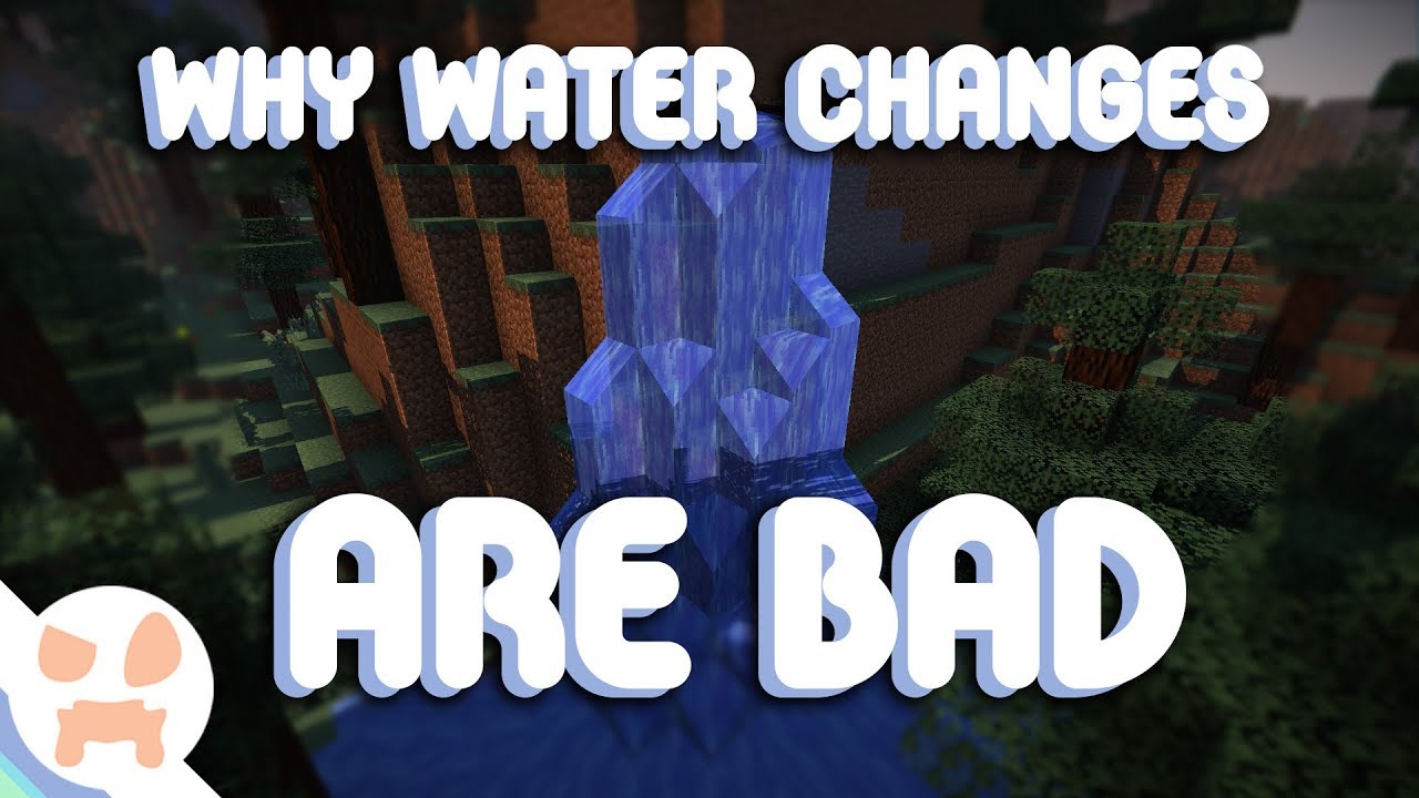 Changing Water is CONCERNING | Minecraft Update Aquatic - YouTube