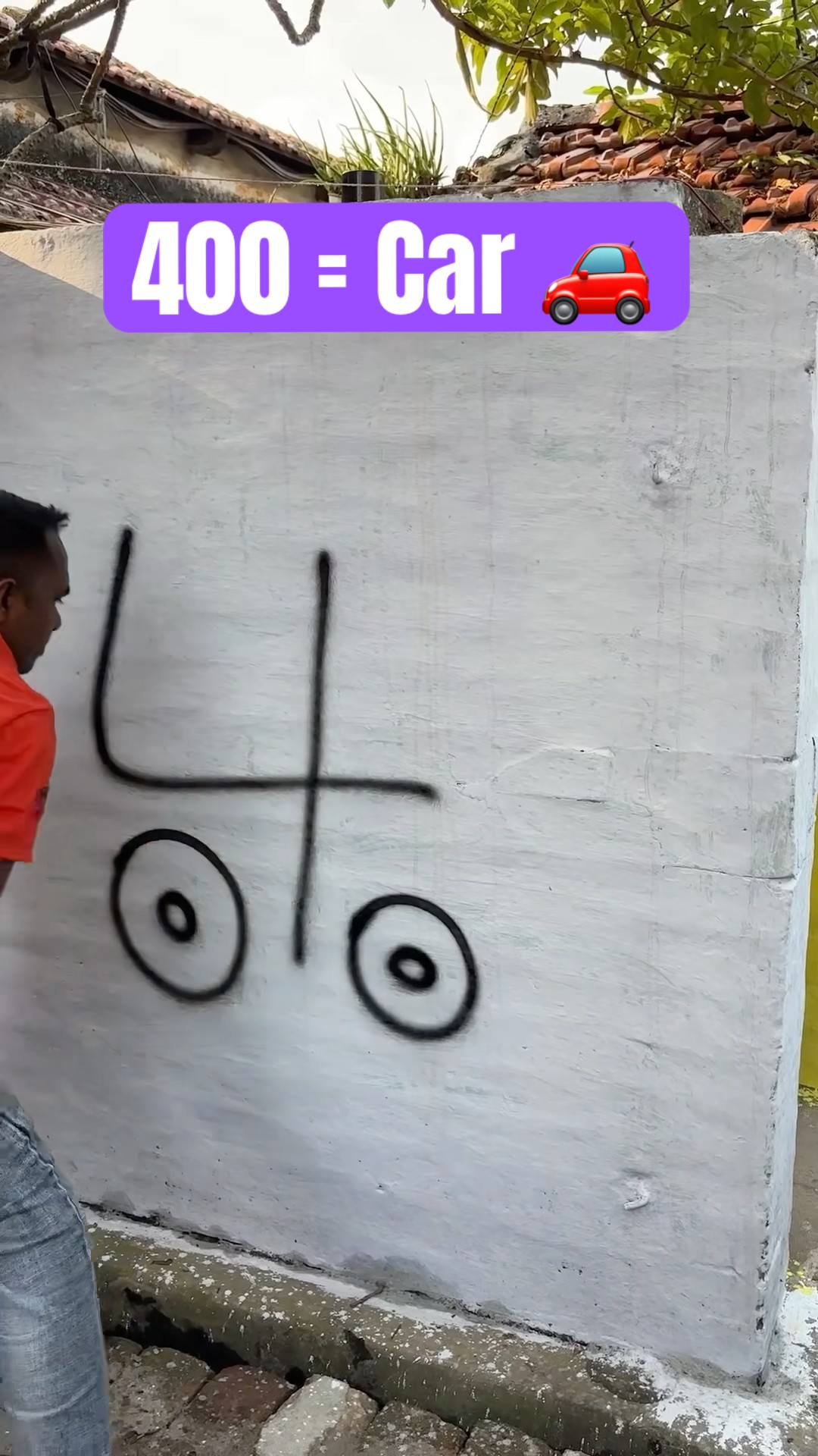 Draw a car using 400 #art #shorts