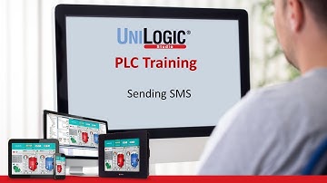 PLC Training: Sending SMS.UniLogic for UniStream by Unitronics