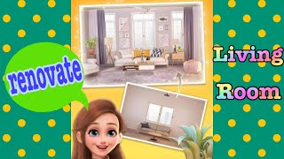My Home Design Dreams Gameplay - Living Room - No Matching - มายโฮม ดีไซด์ฝัน เกมส์ดีไซน์บ้านในฝัน screenshot 2